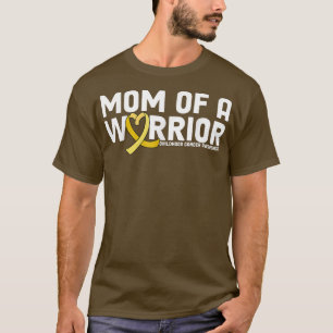 T-shirt Enfance Cancer Chemise Maman D'Un Guerrier Enfance