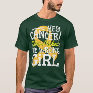 T-shirt Enfance Cancer Chemise Sensibilisation Survivant W