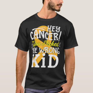 T-shirt Enfance Cancer Chemise Sensibilisation Survivant W