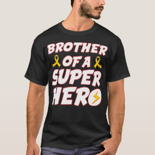 T-shirt Enfance Cancer Frère D'Une Bande De Famille Superh