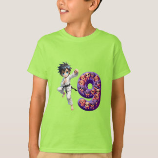 T-shirt Enfant À 9 Ans