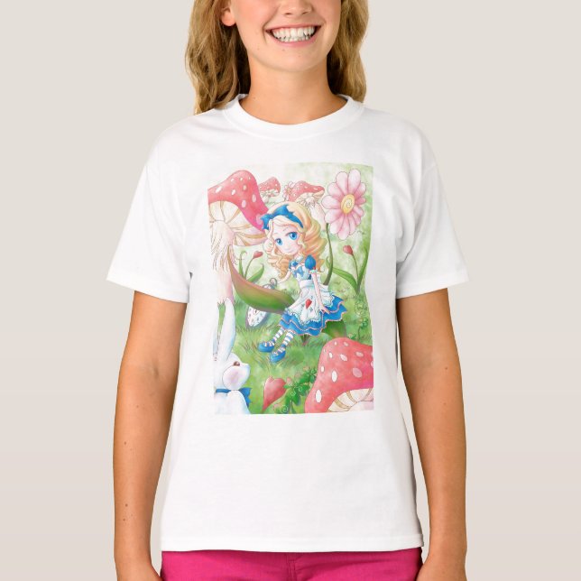 T-shirt enfant Alice (Devant)