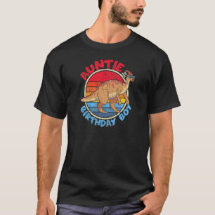 T-shirt Enfant Anniversaire I Tante I Parasaurolophus I Fa