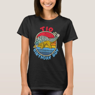 T-shirt Enfant Anniversaire I Tio I Ankylosaurus I Famille