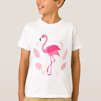 T-shirt enfant avec flamant rose
