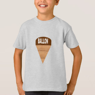 T-shirt enfant cendres GLACE BALLON