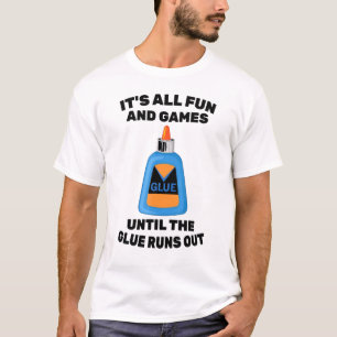 T-shirt Enfant - C'Est Tout Amusant Et Jeux Jusqu'À Ce Que
