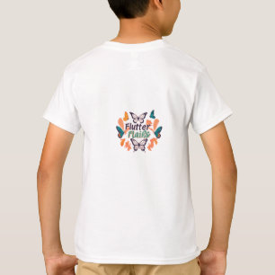 T-shirt enfant conçu avec "Fflotteurs".