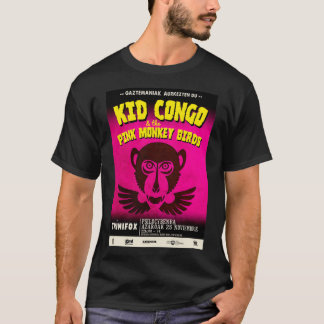 T-shirt Enfant Congo amp les oiseaux singes roses
