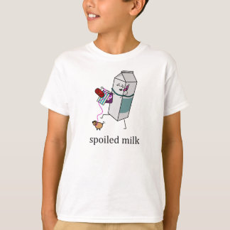 T-shirt Enfant corrompu de lait