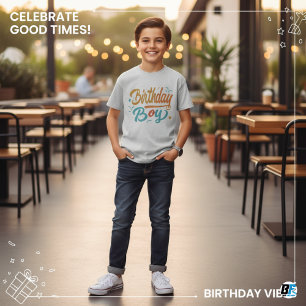 T-shirt Enfant d'anniversaire - Élégant minimaliste