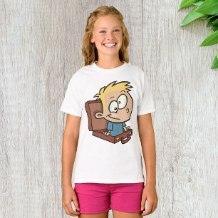 T-shirt Enfant Dans Une Valise Filles