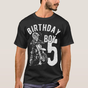 T-shirt Enfant de 5 ans - Enfant d'anniversaire - Vélo de 