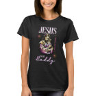 Enfant De Dieu Drôle Jésus Fille T-Chemise