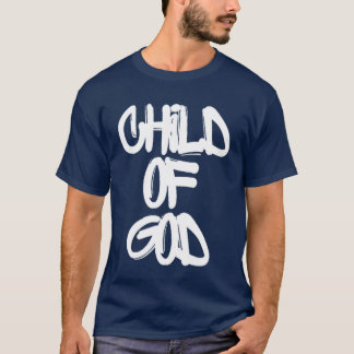 T-shirt Enfant de Dieu Psaume 23 Avant et Arrière vintage