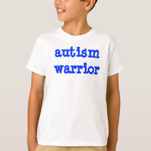T-shirt Enfant de guerrier d'autisme