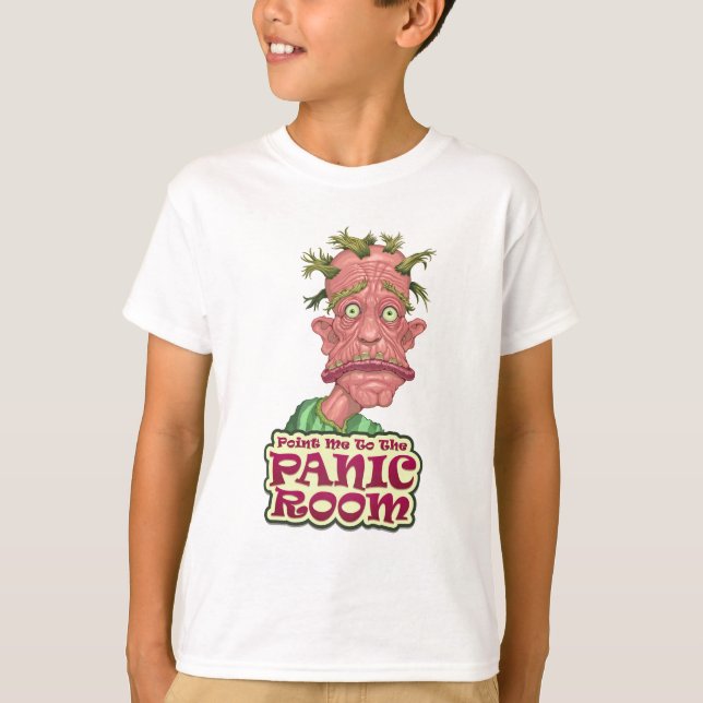 T-shirt enfant de la chambre de panique (Devant)