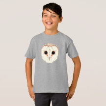 T-shirt enfant de la chouette de la grange