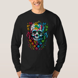 T-shirt Enfant de la scène Scène esthétique Crâne Gothique