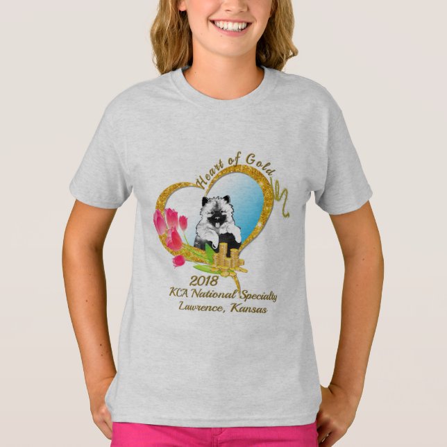 T-shirt enfant de style baseball KCA 2019 (Devant)