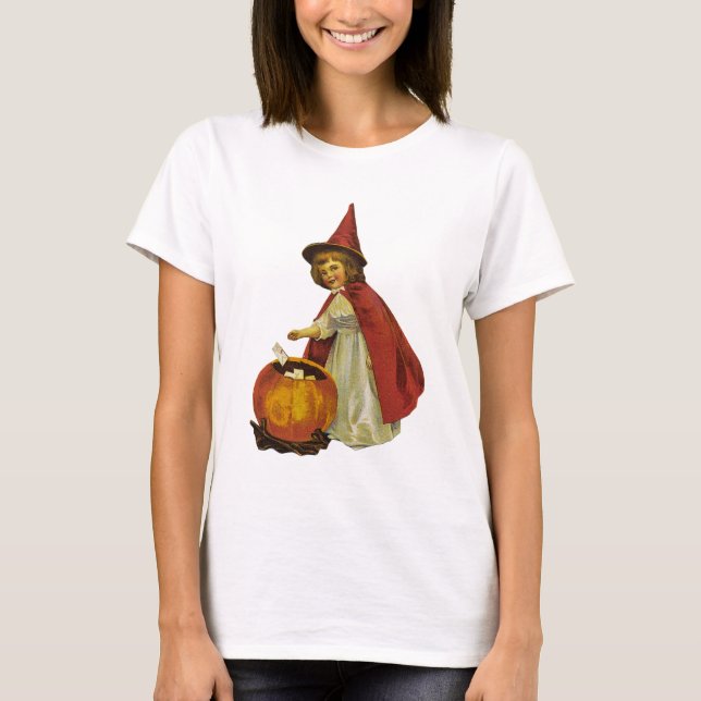 T-shirt Enfant d'Halloween vintage (Devant)