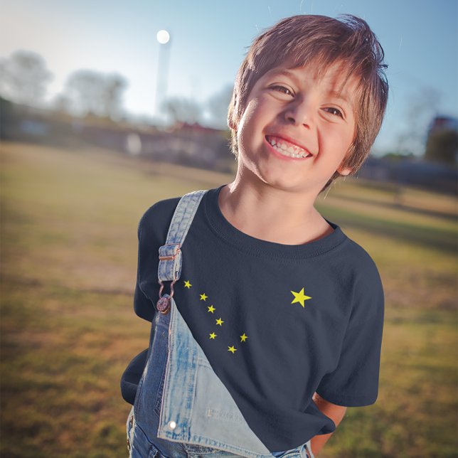 T-shirt enfant drapeau de l'Alaska (Alaska's Flag Kids T-Shirt)