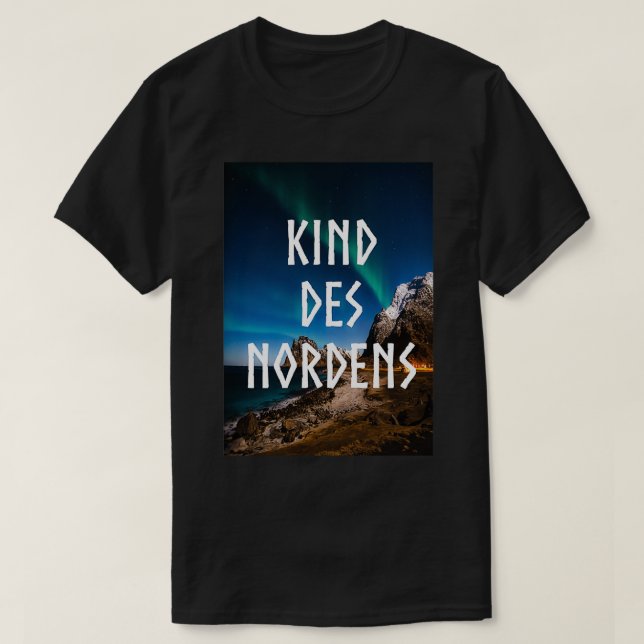 T-shirt enfant du nord (Design devant)