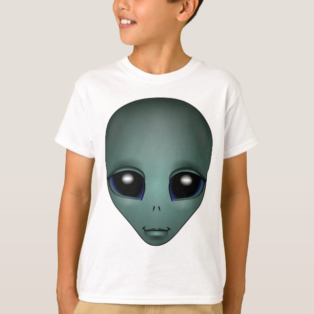 T-shirt enfant extra-terrestre de l'Alien Shirt Ki (Devant)