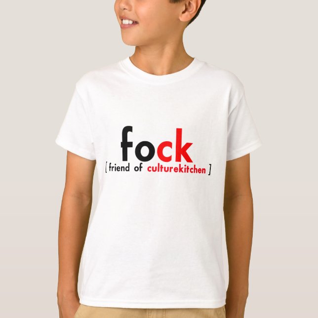 t-shirt enfant fock (Devant)