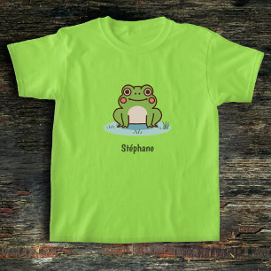 T-shirt enfant grenouille mignonne