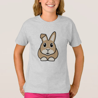 T-shirt enfant lapin de dessin animé