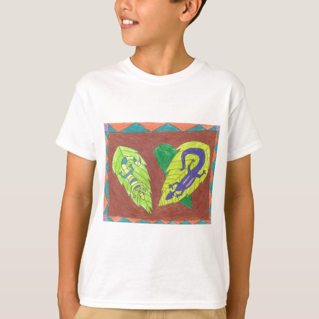 T-shirt enfant Lizards (Devant)