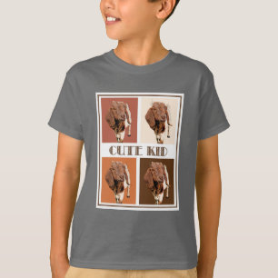 T-shirt Enfant mignon - Art bloc
