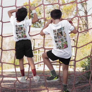 T-Shirt Enfant Personnalisé avec Collage de Photos