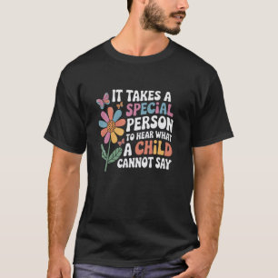 T-shirt Enfant Personne Spéciale Soutien Mots Cachés Autis