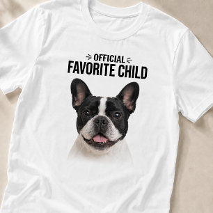 T-shirt Enfant préféré   Portrait de compagnie minimaliste