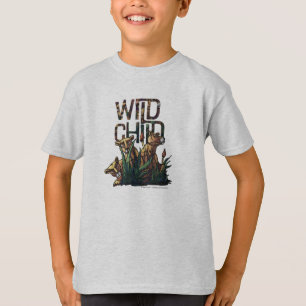 T-shirt Enfant sauvage Lion Cubs Enfants Tee