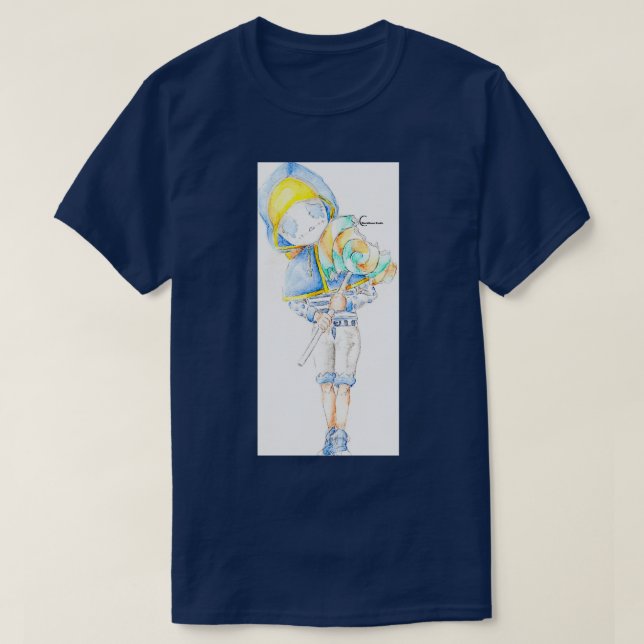 T-shirt Enfant x27x27Wailx27x27 de Identity V Watercolo (Design devant)