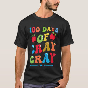 T-shirt Enfants 100 jours de Cray Cray - Pommes et livres