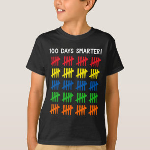 T-shirt Enfants 100 jours de l'école 100 marques Tally