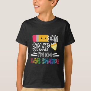 T-shirt Enfants 100 Jours D'École Je suis 100 Jours Smarte