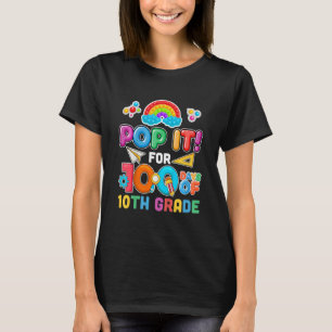 T-shirt Enfants 100ème Jour De L'École Pop Il 100 Jours De