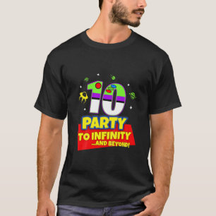 T-shirt Enfants 10 Ans 10E Jeu Buzz Jouet À Anniversaire I