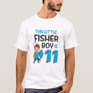 T-shirt Enfants 11 ans Petit pêcheur Pêche Enfants