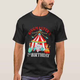 T-shirt Enfants 2 ans Ancien Ringmaster Cute Circus 2e Bir