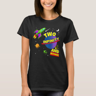 T-shirt Enfants 2 Ans Deux Infinités Et Au-Delà 2E Anniver