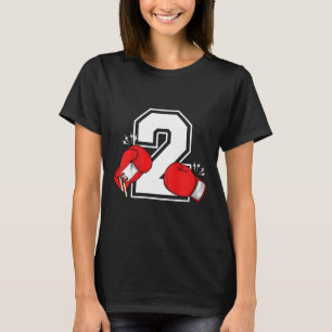 T-shirt Enfants 2e anniversaire Boy Boy 2 ans Boxer Annive