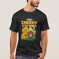 Enfants 2e anniversaire singe Safari Cheeky Petit