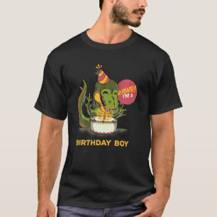 T-shirt Enfants 3 ans T Rex Dinosaur 3ème anniversaire Gar
