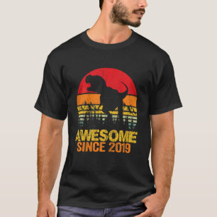 T-shirt Enfants 3e anniversaire garçon Dinosaur Rex 3 ans